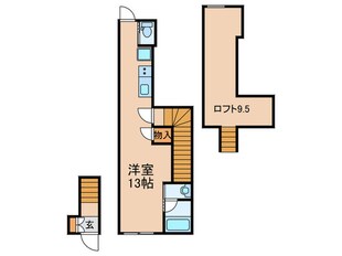 Florence東府中の物件間取画像